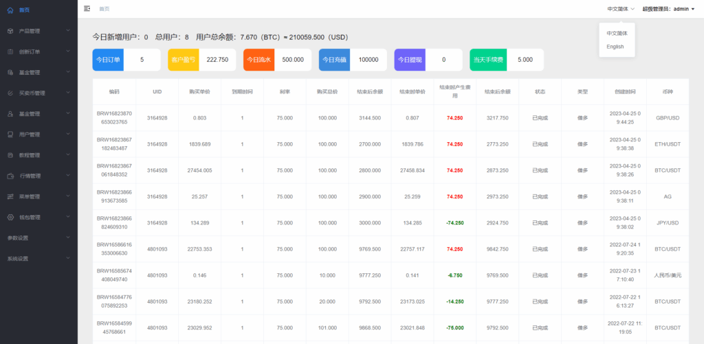 图片[10]-新版微交易微盘系统/外汇期货贵金属虚拟币微盘源码#海外多语言-开泰海外源码网