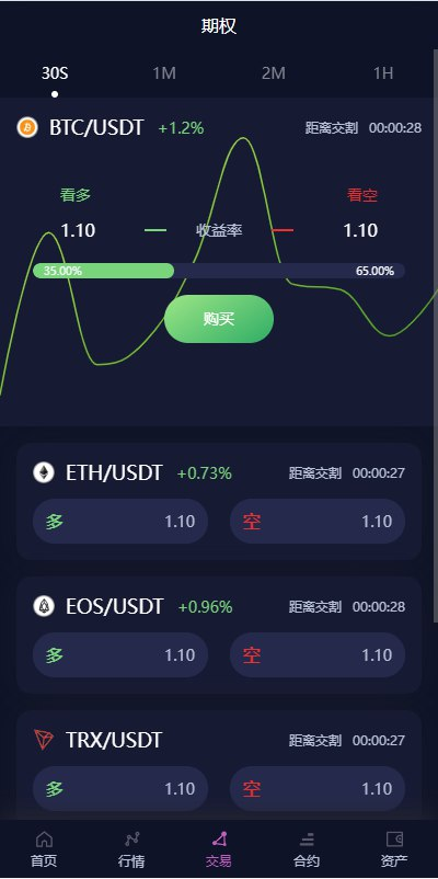 图片[6]-新UI多语言交易所系统/DAPP登陆/合约/期权交易/借贷质押申购/秒合约-开泰海外源码网