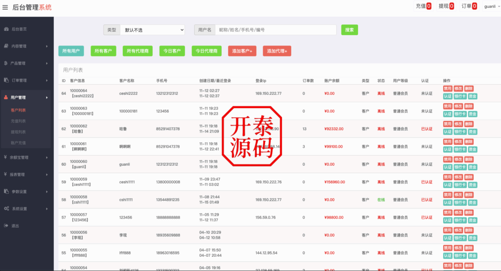 图片[14]-运营版微盘#虚拟币#期货黄金白银#交易系统#微交易源码#订单控制#投资理财