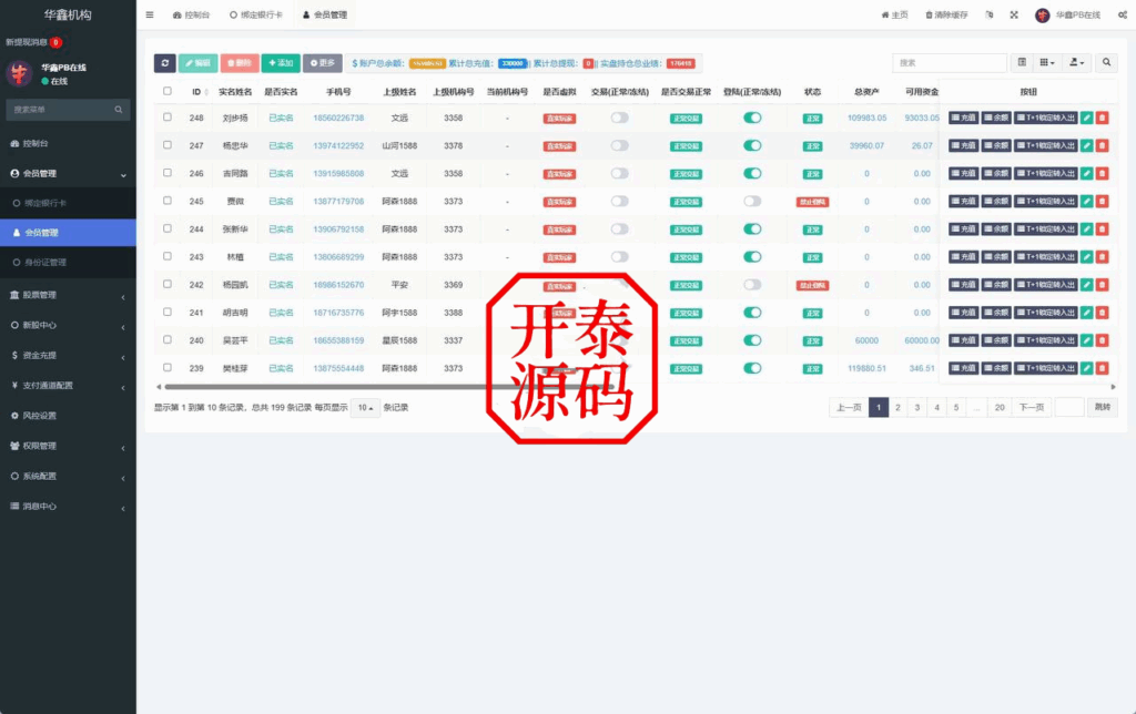 图片[9]-A股-股票系统-前端VUE-后端fastadmin