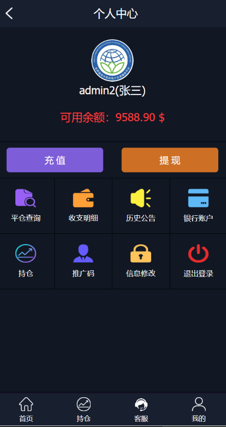 图片[6]-海外多语言微盘交易系统源码 | 至尊框架微交易/K线正常/投资理财平台